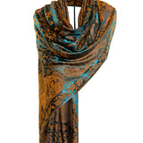 Modal Silk Scarves - Paisley