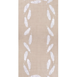 Angel Feathers Crystal Feathers Shawl Stole - Toush Silver