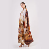Long Mulberry Pure Silk Dress - Frida Divine Feminine